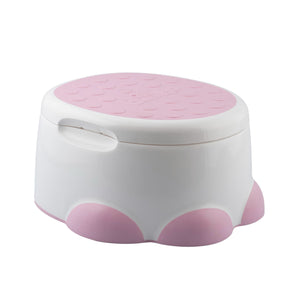 Bumbo - Step ‘n Potty  -Soft and Comfortable, Non-Slip, Removable Cup & Stow Away Lid