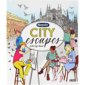 Adult Coloring, City Escapes Coloring Books