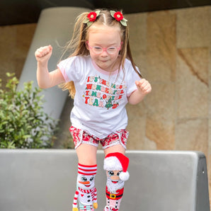 Madmia Santa And Snowman Socks-6-10 Years