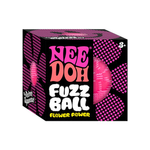 NEEDOH Fuzz Ball Flower Power Pink