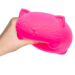 NEEDOH Cool Cat Squishy Fidget Toy Pink