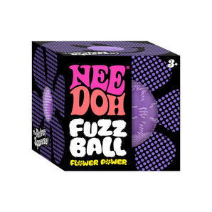 NEEDOH Fuzz Ball Flower Power Purple