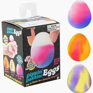 NEEDOH Dippin Dazzer Egg Squishy Fidget Toy Nosey Haze