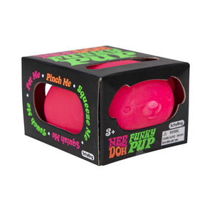 NEEDOH Funky Pup Squishy Fidget Toy Pink