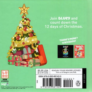 Bluey: 12 Days Of Christmas Tabbed Board Book
