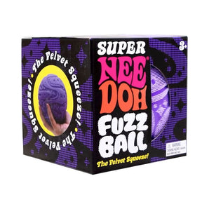 NEEDOH Super Fuzzball Squishy Fidget Toy Purple