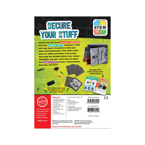 Build A Spy Vault   & Code Kit-DIY