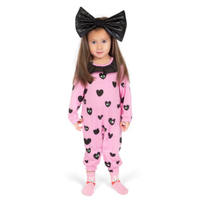 Wauw Capow Amelia Heart Baby Girls Romper Jumpsuit
