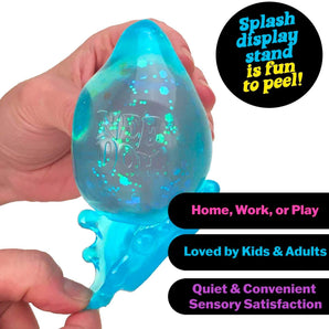 NEE DOH Dream Drop Squishy Fidget Toy Blue