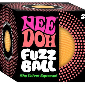 NEEDOH Fuzz Ball Velvet Squeeze Orange