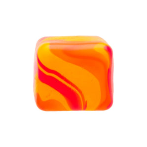 NEEDOH Nice Cube Swirl Super Squeeze! Orange/Pink/Yellow