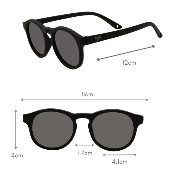James - Black Baby Sunglasses - My Little Thieves