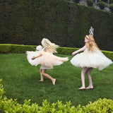 Junona Enchanting Girls Beige Occasion Dress | Kids Fashion - My Little Thieves