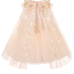 Junona Enchanting Girls Beige Occasion Dress | Kids Fashion - My Little Thieves