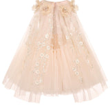 Junona Enchanting Girls Beige Occasion Dress | Kids Fashion - My Little Thieves