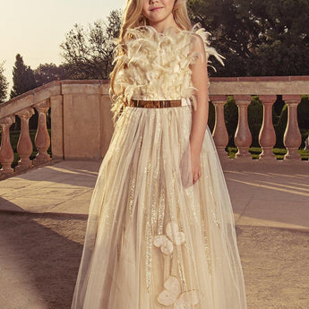 Junona Girls Special Occasion Dress | Kids Celebration - My Little Thieves