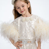 Junona Ivory Sequin Jumpsuit | Jumpsuit Girl - My Little Thieves