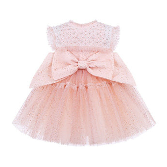 Junona Pink Tulle Dress | Girls Occasion Fashion - My Little Thieves