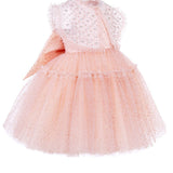 Junona Pink Tulle Dress | Girls Occasion Fashion - My Little Thieves