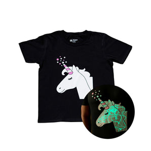 Kids Glow In The Dark Interactive T-Shirts - My Little Thieves