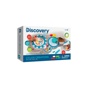 Discovery Kids Color Creations Dip and Spin Art Maker Set