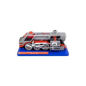 Discovery Mindblown Kids DIY Steam Engine 54-Piece Train Build Science Kit