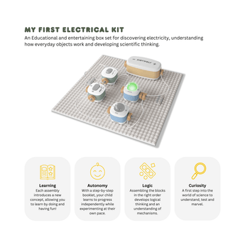 Kidywolf My First Electrical Kit | Stem Educational Toy For Kids - My Little Thieves