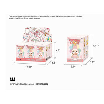 Labubu Crybaby Crying Again Series Vinyl Face Plush Blind Box | Toys - My Little Thieves