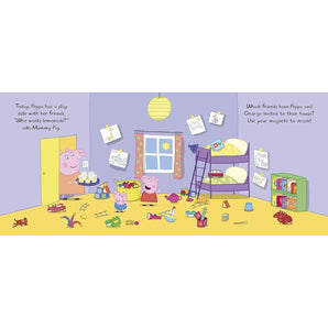 Ladybird Peppa Pig Best Day Ever Magnet Book | Interactive Kids Book - My Little Thieves