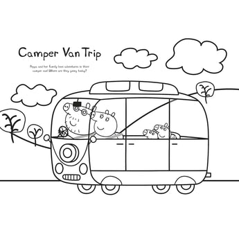 Ladybird Peppa Pig Bumper Colouring Book | Fun Activity Book For Kids - My Little Thieves
