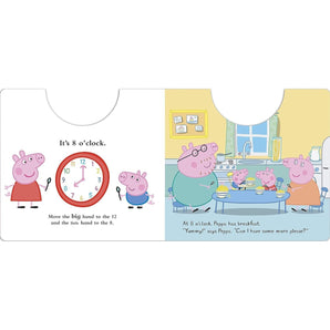 Ladybird Peppa Pig Busy Day | Learn To Tell Time Kids Book - My Little Thieves