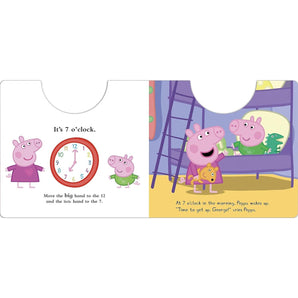 Ladybird Peppa Pig Busy Day | Learn To Tell Time Kids Book - My Little Thieves