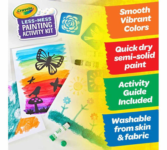 Less Mess Painting Activity Kit - My Little Thieves