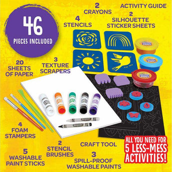 Less Mess Painting Activity Kit - My Little Thieves