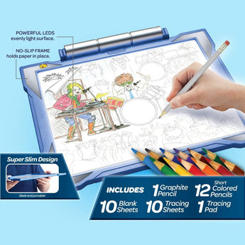 Light - Up Tracing Pad (Boy) - My Little Thieves