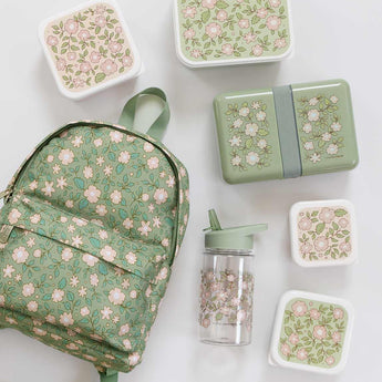 Little Backpack - Blossoms Sage - My Little Thieves