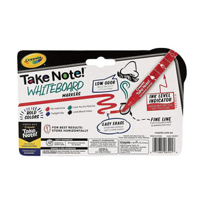 Low Odor Dry Erase Markers, Fine Tip, 4 Count - My Little Thieves