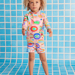 Boys  Boardshorts Fancy Fins Swimsuit