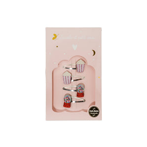Luciole Et Petit Pois Candy Crush Gift Box | Popcorn & Bubble Gum Hair Clips - My Little Thieves