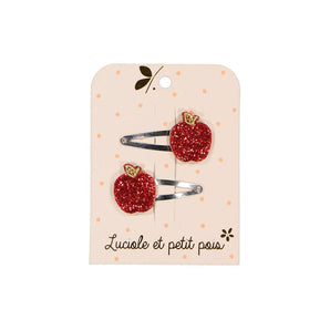 Luciole Et Petit Pois Elegant Fruit Inspired Hair Clips Handmade & Organic | Hair Accessories - My Little Thieves