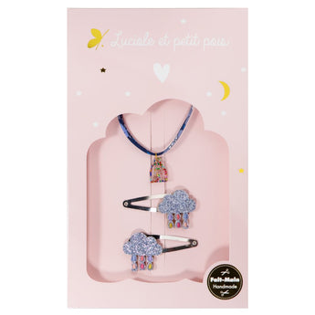 Luciole Et Petit Pois Gift Box Set With Hair Clips And Bracelets | Gift Set - My Little Thieves