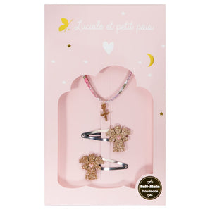 Luciole Et Petit Pois Gift Box Set With Hair Clips And Bracelets | Gift Set - My Little Thieves