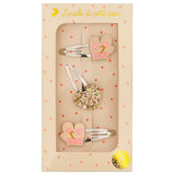 Luciole Et Petit Pois Les Trios Love Gift Set Elegant Trio Hair Clips Collection | Hair Accessories - My Little Thieves