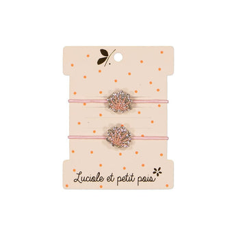 Luciole Et Petit Pois Mini Elastic Hair Ties Whimsical & Elegant | Hair Accessories - My Little Thieves