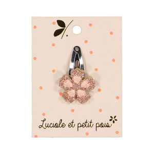 Luciole Et Petit Pois Mini Flower Hair Clip Sparkle & Elegance | Hair Accessories - My Little Thieves