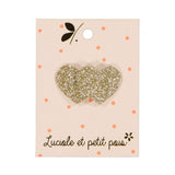 Luciole Et Petit Pois Mini Hearts Hair Clip Sparkle & Style | Hair Accessories - My Little Thieves