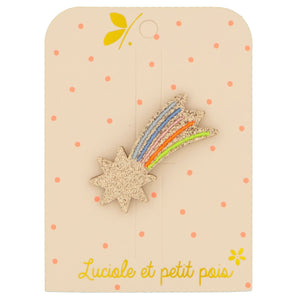 Luciole Et Petit Pois Shooting Star Hair Clip Vibrant Neon Multicolor | Hair Accessories - My Little Thieves