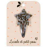 Luciole Et Petit Pois Star Hair Clip With Rhinestones Celestial Elegance | Hair Accessories - My Little Thieves