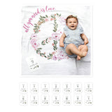 Lulujo Baby's First Year Milestone Blanket & Cards Set | Premium Muslin Gift - My Little Thieves