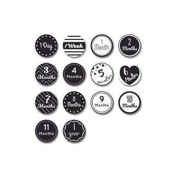 Lulujo Baby's First Year Milestone Blanket & Cards Set | Premium Muslin Gift - My Little Thieves